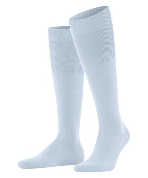 Sosete Barbati Falke Airport Knee-high Socks Albastri | 9186AOWXE