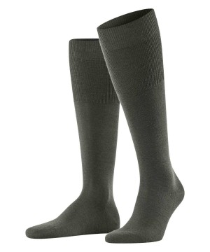 Sosete Barbati Falke Airport Knee-high Socks Verzi | 9360ZOJPK