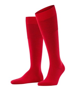 Sosete Barbati Falke Airport Knee-high Socks Rosii | 2718LADVS