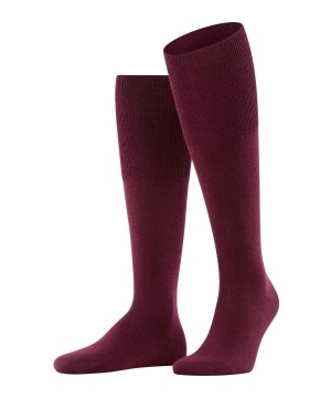 Sosete Barbati Falke Airport Knee-high Socks Rosii | 6857HWEXU