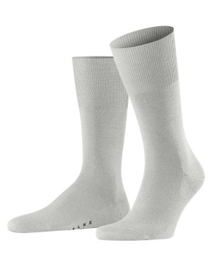 Sosete Barbati Falke Airport Socks Gri | 4570RLHTN