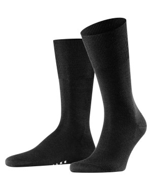Sosete Barbati Falke Airport Socks Negrii | 7863LCEDW