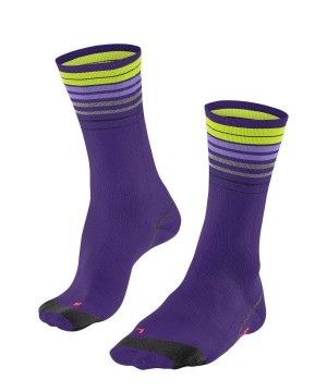 Sosete Barbati Falke BC Impulse Biking Socks Violet | 0613YBPOR