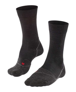 Sosete Barbati Falke BC Warm Biking Socks Negrii | 4873JMBIR