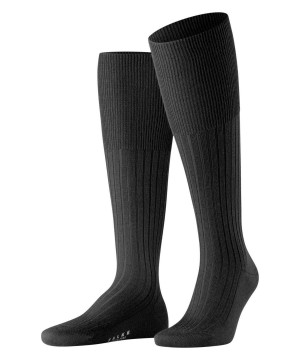 Sosete Barbati Falke Bristol Pure Knee-high Socks Negrii | 1908RMXBU
