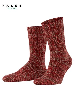 Sosete Barbati Falke Brooklyn Boot socks Rosii | 5491HFMLB