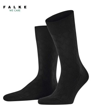 Sosete Barbati Falke Classic Tale Socks Negrii | 3540SMEFI