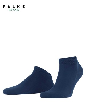 Sosete Barbati Falke ClimaWool Sneaker socks Albastri | 2134ECMKV