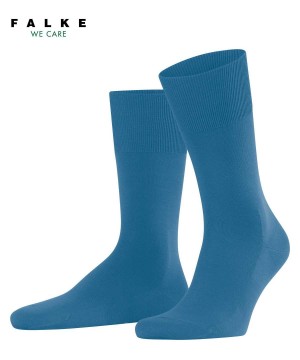 Sosete Barbati Falke ClimaWool Socks Albastri | 0921ZRDQK