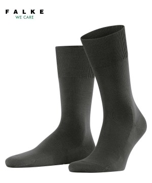 Sosete Barbati Falke ClimaWool Socks Maro | 6405STUWD