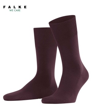Sosete Barbati Falke ClimaWool Socks Rosii | 0374JQAYM