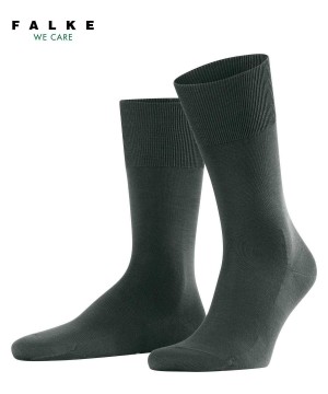 Sosete Barbati Falke ClimaWool Socks Verzi | 3640MGRKS