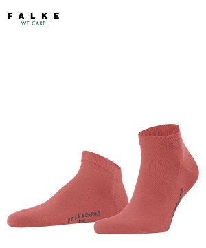 Sosete Barbati Falke Cool 24/7 Sneaker socks Rosii | 3651EHJRD