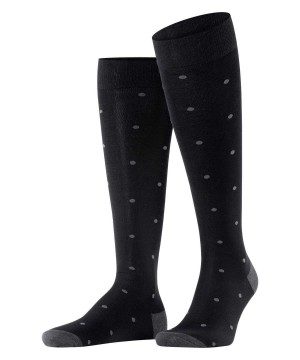 Sosete Barbati Falke Dot Knee-high Socks Gri | 0345AEZJG