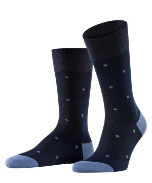 Sosete Barbati Falke Dot Socks Albastri | 6720DRAHF