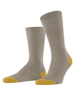 Sosete Barbati Falke Dot Socks Bej | 5497IMYDE