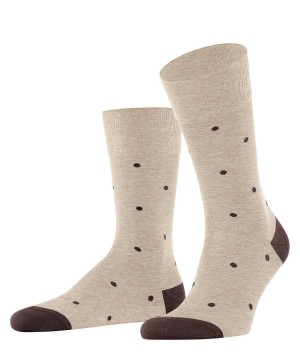 Sosete Barbati Falke Dot Socks Bej | 5870JVQMB