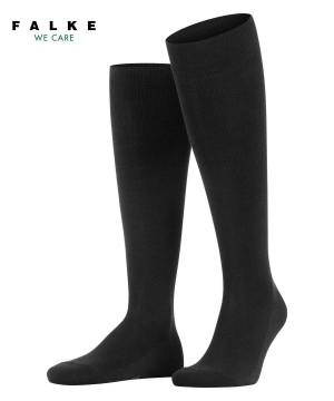 Sosete Barbati Falke Family Knee-high Socks Negrii | 9602IFQYB