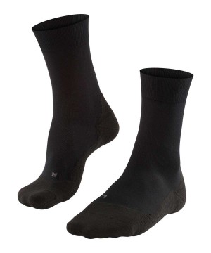 Sosete Barbati Falke GO2 Golf Socks Negrii | 5498WFKCH