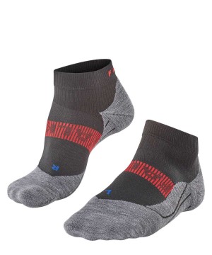 Sosete Barbati Falke RU4 Endurance Cool Short Running Short sock Negrii | 5916NVFDC