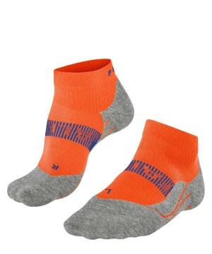 Sosete Barbati Falke RU4 Endurance Cool Short Running Short sock Portocalii | 8706XSKMW