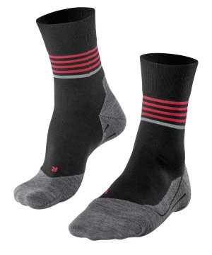 Sosete Barbati Falke RU4 Endurance Reflect Running Socks Negrii | 1528BACJZ