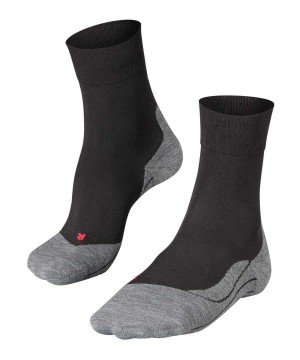 Sosete Barbati Falke RU4 Endurance Running Socks Negrii | 5901JBQIX