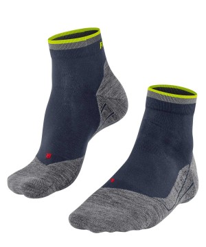 Sosete Barbati Falke RU4 Endurance Short Reflect Running Short sock Albastri | 2083VTEYR