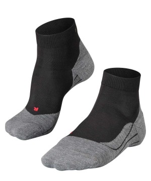 Sosete Barbati Falke RU4 Endurance Short Running Short sock Negrii | 5943UCZGB