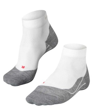 Sosete Barbati Falke RU4 Endurance Short Running Short sock Albi | 8067BVJTL
