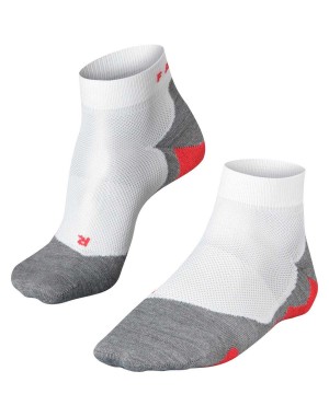 Sosete Barbati Falke RU5 Race Short Running Short sock Albi | 6082OSWLE