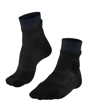 Sosete Barbati Falke RU Trail Running Socks Negrii | 8962JFUGZ