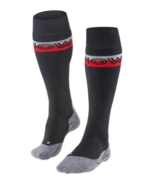 Sosete Barbati Falke SK2 Intermediate Skiing Knee-high Socks Negrii | 8479SOWXV