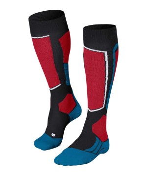 Sosete Barbati Falke SK2 Intermediate Skiing Knee-high Socks Negrii | 3074GEBZR