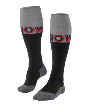 Sosete Barbati Falke SK4 Advanced Skiing Knee-high Socks Negrii | 7381LYEIH