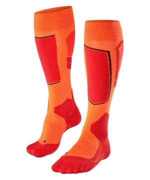 Sosete Barbati Falke SK4 Advanced Skiing Knee-high Socks Portocalii | 9026RWHGP