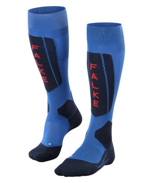 Sosete Barbati Falke SK5 Expert Skiing Knee-high Socks Albastri | 8054VQMCE