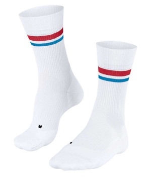 Sosete Barbati Falke TE4 Classic Tennis Socks Albi | 8620GNBCW