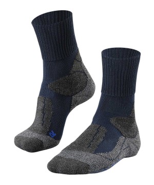 Sosete Barbati Falke TK1 Adventure Cool Trekking Socks Albastri | 8106ETNSF