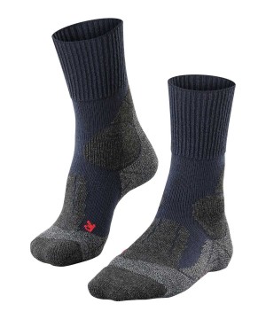 Sosete Barbati Falke TK1 Adventure Trekking Socks Albastri | 3195WVTAE