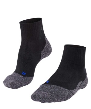 Sosete Barbati Falke TK2 Explore Cool Short Trekking Short sock Negrii | 5781VGKWE