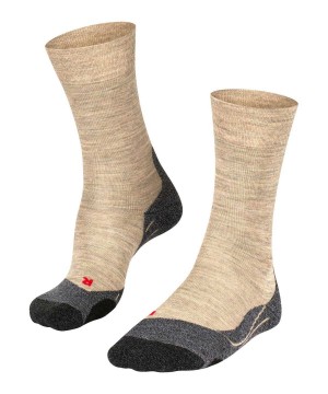 Sosete Barbati Falke TK2 Explore Melange Trekking Socks Verzi | 2894ZSFKT