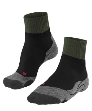 Sosete Barbati Falke TK2 Explore Short Trekking Short sock Negrii | 5803OPVCB
