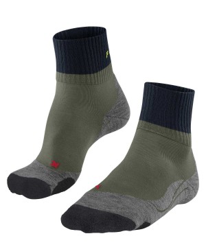 Sosete Barbati Falke TK2 Explore Short Trekking Short sock Verzi | 4932HLQSR