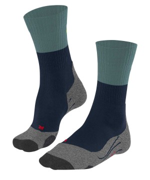 Sosete Barbati Falke TK2 Explore Trekking Socks Albastri | 3846XAESI