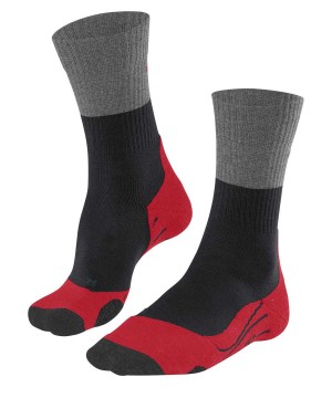 Sosete Barbati Falke TK2 Explore Trekking Socks Negrii | 4605ODPCA
