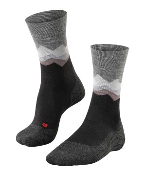 Sosete Barbati Falke TK2 Explore Trekking Socks Negrii | 2486BIYWZ