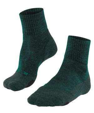 Sosete Barbati Falke TK2 Explore Wool Short Trekking Short sock Verzi | 2856YTPVL