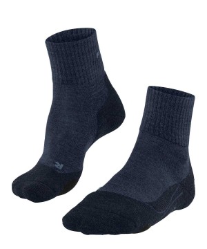Sosete Barbati Falke TK2 Explore Wool Short Trekking Short sock Albastri | 9153SNCMI