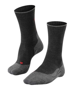 Sosete Barbati Falke TK2 Explore Wool Silk Trekking Socks Gri | 4752GJNCP